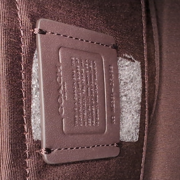 Coach CR099 Teri Shoulder leather Bag Silver/Light Violet (Frim Price) - Picture 12 of 16